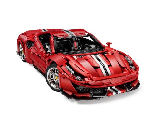 Конструктор CaDA MASTER спорткар Italian Super Car, красный 1/8 (3236 деталей) C61043W в Москве Конструктор CaDA MASTER спорткар Italian Super Car, красный 1/8 (3236 деталей) C61043W в Москве
