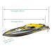 Радиоуправляемый катер Joysway Alpha Yellow Brushless 4S Li-Po 2.4G RTR JS8901Y-4S в Чите