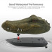Радиоуправляемый катер Flytec V002 Крокодил, зеленый 2.4G RTR Flytec-V002 в Чите
