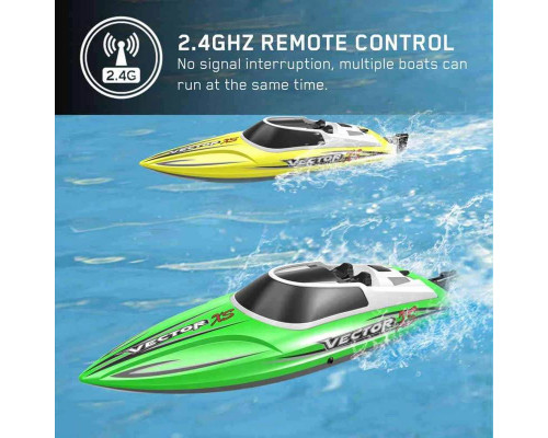 Радиоуправляемый катер Volantex RC Vector S зелёный Brushless 2.4G LiPo RTR EXA79704RBLG в Москве Радиоуправляемый катер Volantex RC Vector S зелёный Brushless 2.4G LiPo RTR EXA79704RBLG в Москве