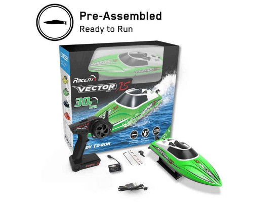 Радиоуправляемый катер Volantex RC Vector S зелёный Brushless 2.4G LiPo RTR EXA79704RBLG в Москве Радиоуправляемый катер Volantex RC Vector S зелёный Brushless 2.4G LiPo RTR EXA79704RBLG в Москве