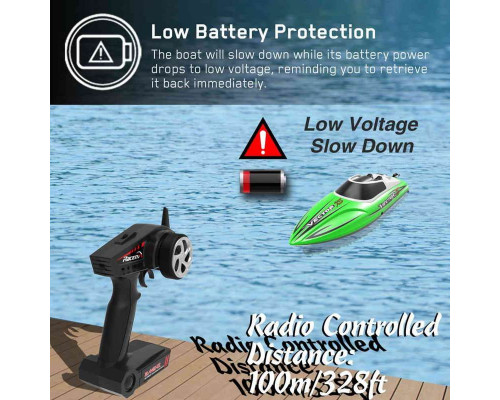Радиоуправляемый катер Volantex RC Vector S зелёный Brushless 2.4G LiPo RTR EXA79704RBLG в Москве Радиоуправляемый катер Volantex RC Vector S зелёный Brushless 2.4G LiPo RTR EXA79704RBLG в Москве
