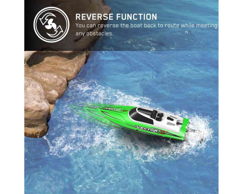 Радиоуправляемый катер Volantex RC Vector S зелёный Brushless 2.4G LiPo RTR EXA79704RBLG в Москве Радиоуправляемый катер Volantex RC Vector S зелёный Brushless 2.4G LiPo RTR EXA79704RBLG в Москве