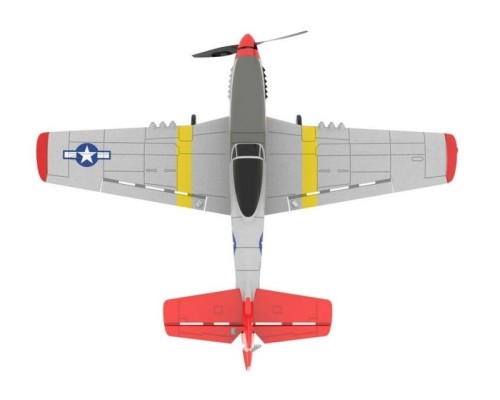 Радиоуправляемый самолет Volantex RC P51D 400мм (синий) 2.4G 4ch LiPo RTF with Gyro EXA76105RB в Ростове-на-Дону