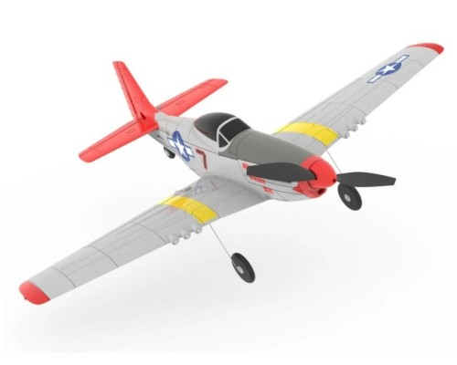 Радиоуправляемый самолет Volantex RC P51D 400мм (синий) 2.4G 4ch LiPo RTF with Gyro EXA76105RB в Ростове-на-Дону