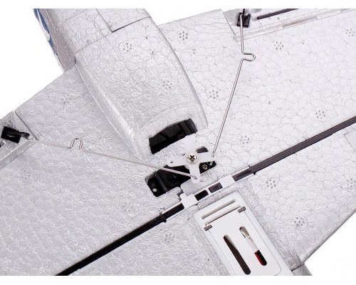 Радиоуправляемый самолет Volantex RC P51D 400мм (синий) 2.4G 4ch LiPo RTF with Gyro EXA76105RB в Ростове-на-Дону