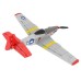 Радиоуправляемый самолет Volantex RC P51D 400мм (красный) 2.4G 4ch LiPo RTF with Gyro EXA76105RR в Ростове-на-Дону
