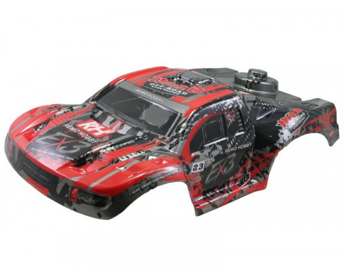 Кузов красный шорт-корс для Remo Hobby EX3 1/10 D2912 в Астрахани Кузов красный шорт-корс для Remo Hobby EX3 1/10 D2912 в Астрахани