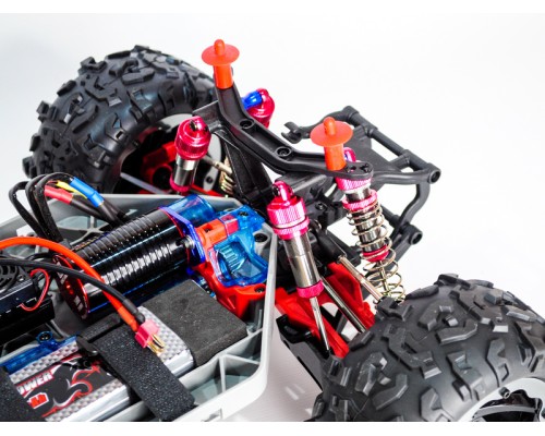 Радиоуправляемый монстр Remo Hobby Dinosaurs Master Brushless UPGRADE PLUS красный 4WD 2.4G 1/8 RTR RH8037-RED в Москве Радиоуправляемый монстр Remo Hobby Dinosaurs Master Brushless UPGRADE PLUS красный 4WD 2.4G 1/8 RTR RH8037-RED в Москве