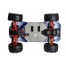Радиоуправляемый монстр Remo Hobby Dinosaurs Master Brushless UPGRADE PLUS (синий) 4WD 2.4G 1/8 RTR RH8037-BLUE в Москве