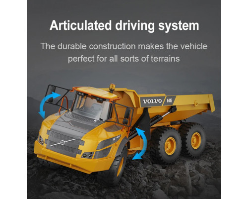Радиоуправляемый карьерный самосвал Double Eagle Volvo A40G 1/20 2.4G RTR E591-003 в Астрахани Радиоуправляемый карьерный самосвал Double Eagle Volvo A40G 1/20 2.4G RTR E591-003 в Астрахани