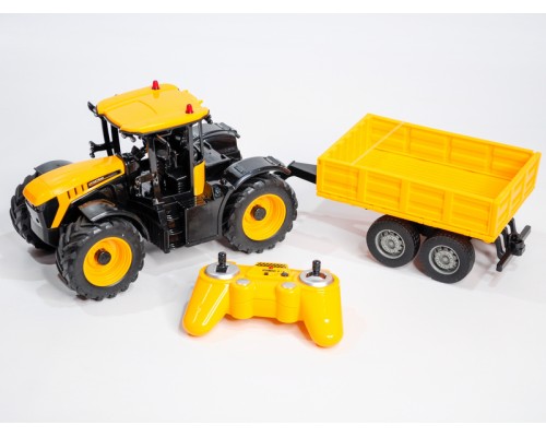 Радиоуправляемый фермерский трактор с прицепом Double Eagle JCB Fastrac 4220 1/24 2.4G RTR E683-003 в Тольятти Радиоуправляемый фермерский трактор с прицепом Double Eagle JCB Fastrac 4220 1/24 2.4G RTR E683-003 в Тольятти