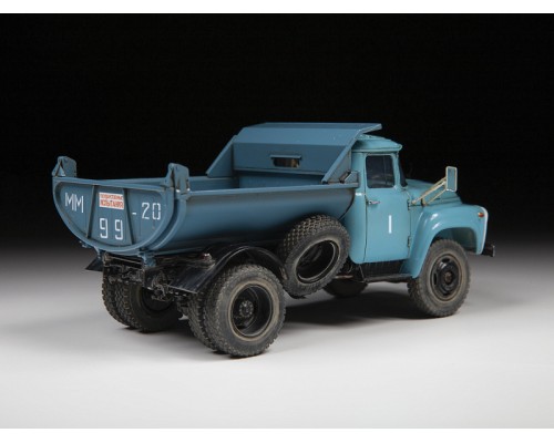 Сборная модель ZVEZDA Самосвал ЗиЛ 130 с кузовом ММЗ (1974-1977), 1/43 ZV-43004 в Москве