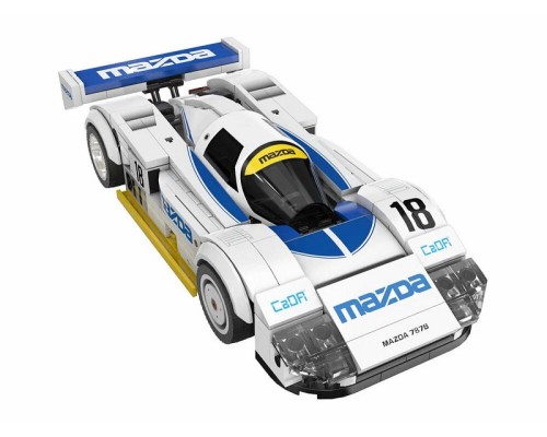 Конструктор CaDA спортивная машинка MAZDA 787B (#18) 1991 1/24 (242 детали) C55029W в Москве