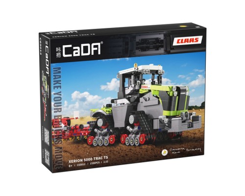 Конструктор CaDA трактор CLAAS XERION 5000 TRAC TS 1/32 (1336 деталей) C65012W в Новочеркасске