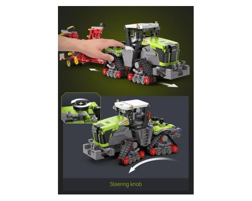 Конструктор CaDA трактор CLAAS XERION 5000 TRAC TS 1/32 (1336 деталей) C65012W в Новочеркасске