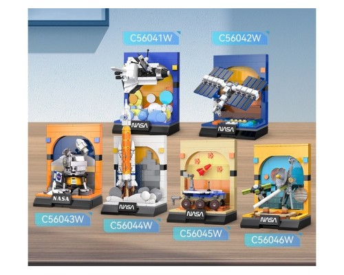 Конструктор CaDA NASA сверхтяжелая ракета-носитель SLS Artemis Rocket (197 деталей) C56044W в Москве