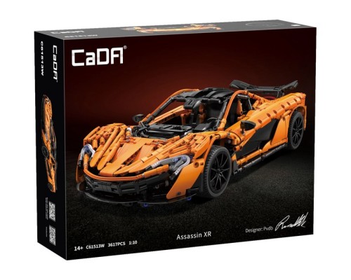 Конструктор CaDA MASTER спорткар Assassin XR 1/10 (3617 деталей) C61513W в Элисте Конструктор CaDA MASTER спорткар Assassin XR 1/10 (3617 деталей) C61513W в Элисте