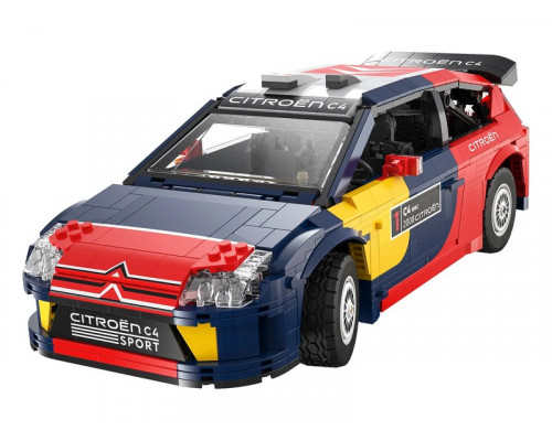 Конструктор CaDA раллийный автомобиль 2008 Citroen C4 WRC 1/12 (1569 деталей) C62005W в Москве Конструктор CaDA раллийный автомобиль 2008 Citroen C4 WRC 1/12 (1569 деталей) C62005W в Москве
