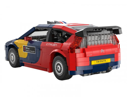 Конструктор CaDA раллийный автомобиль 2008 Citroen C4 WRC 1/12 (1569 деталей) C62005W в Москве Конструктор CaDA раллийный автомобиль 2008 Citroen C4 WRC 1/12 (1569 деталей) C62005W в Москве