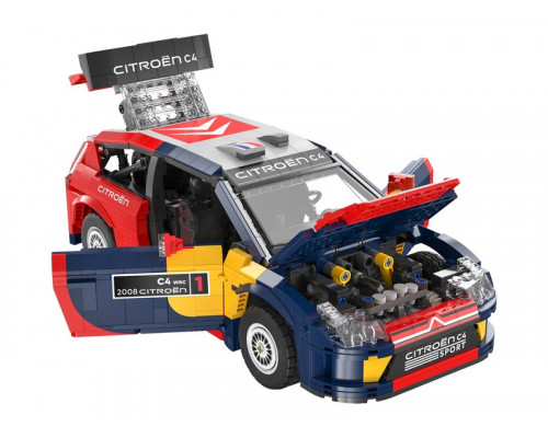 Конструктор CaDA раллийный автомобиль 2008 Citroen C4 WRC 1/12 (1569 деталей) C62005W в Москве Конструктор CaDA раллийный автомобиль 2008 Citroen C4 WRC 1/12 (1569 деталей) C62005W в Москве