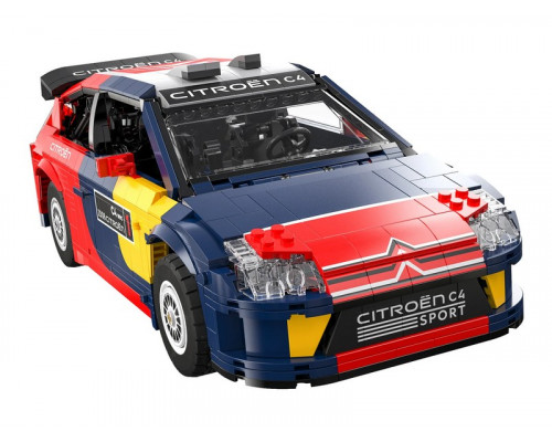 Конструктор CaDA раллийный автомобиль 2008 Citroen C4 WRC 1/12 (1569 деталей) C62005W в Москве Конструктор CaDA раллийный автомобиль 2008 Citroen C4 WRC 1/12 (1569 деталей) C62005W в Москве