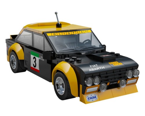 Радиоуправляемый конструктор CaDA спортивная машинка Fiat Abarth 131 1/24 (216 деталей) C51092W в Москве Радиоуправляемый конструктор CaDA спортивная машинка Fiat Abarth 131 1/24 (216 деталей) C51092W в Москве