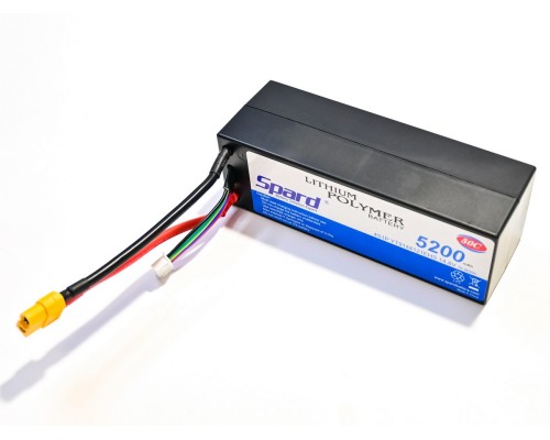 Аккумулятор Li-Po Spard 5200mAh, 14.8V, 50C, XT60, Hardcase для автомоделей 1/10, 1/8 YT9144121EHS в Москве Аккумулятор Li-Po Spard 5200mAh, 14.8V, 50C, XT60, Hardcase для автомоделей 1/10, 1/8 YT9144121EHS в Москве