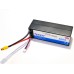 Аккумулятор Li-Po Spard 8000mAh, 7.4V, 60C, XT60, XL Hardcase (140x48x49мм) для авто 1/10, 1/8 YT1143125PPP-2S-8HC в Москве