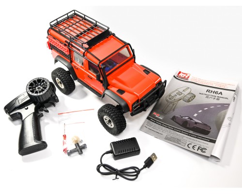 Радиоуправляемый краулер Remo Hobby OFF-ROAD (красный) 4WD 2.4G 1/18 RTR RH1893-SL-R в Электростали Радиоуправляемый краулер Remo Hobby OFF-ROAD (красный) 4WD 2.4G 1/18 RTR RH1893-SL-R в Электростали
