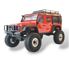 Радиоуправляемый краулер Remo Hobby OFF-ROAD (красный) 4WD 2.4G 1/18 RTR