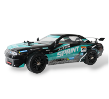 Радиоуправляемая машина для дрифта Remo Hobby RACING & DRIFT (черно-зеленая) 4WD 2.4G 1/14 RTR