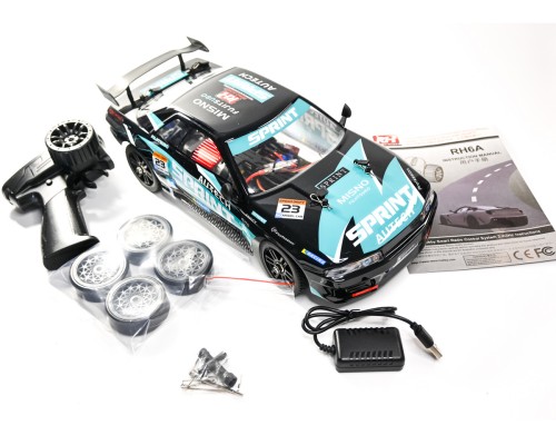 Радиоуправляемая машина для дрифта Remo Hobby RACING & DRIFT (черно-зеленая) 4WD 2.4G 1/14 RTR RH1411-NBG в Красноярске Радиоуправляемая машина для дрифта Remo Hobby RACING & DRIFT (черно-зеленая) 4WD 2.4G 1/14 RTR RH1411-NBG в Красноярске
