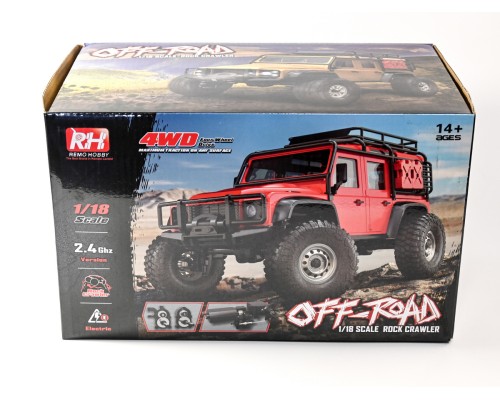 Радиоуправляемый краулер Remo Hobby OFF-ROAD (желтый) 4WD 2.4G 1/18 RTR RH1893-SL-Y в Электростали Радиоуправляемый краулер Remo Hobby OFF-ROAD (желтый) 4WD 2.4G 1/18 RTR RH1893-SL-Y в Электростали