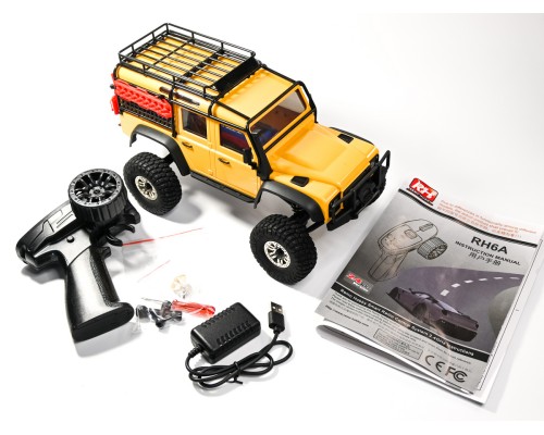 Радиоуправляемый краулер Remo Hobby OFF-ROAD (желтый) 4WD 2.4G 1/18 RTR RH1893-SL-Y в Электростали Радиоуправляемый краулер Remo Hobby OFF-ROAD (желтый) 4WD 2.4G 1/18 RTR RH1893-SL-Y в Электростали