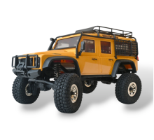 Радиоуправляемый краулер Remo Hobby OFF-ROAD (желтый) 4WD 2.4G 1/18 RTR