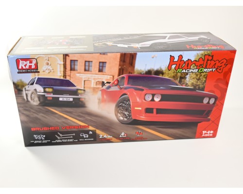 Радиоуправляемая машина для дрифта Remo Hobby RACING & DRIFT (бело-черная) 4WD 2.4G 1/14 RTR RH1411-TWB в Красноярске Радиоуправляемая машина для дрифта Remo Hobby RACING & DRIFT (бело-черная) 4WD 2.4G 1/14 RTR RH1411-TWB в Красноярске
