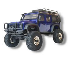 Радиоуправляемый краулер Remo Hobby OFF-ROAD (синий) 4WD 2.4G 1/18 RTR