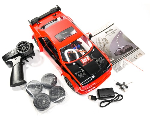 Радиоуправляемая машина для дрифта Remo Hobby RACING & DRIFT (красно-черная) 4WD 2.4G 1/14 RTR RH1411-DRB в Красноярске Радиоуправляемая машина для дрифта Remo Hobby RACING & DRIFT (красно-черная) 4WD 2.4G 1/14 RTR RH1411-DRB в Красноярске