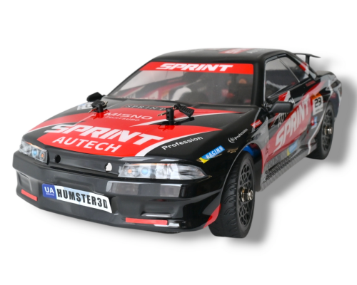 Радиоуправляемая машина для дрифта Remo Hobby RACING & DRIFT (черно-красная) 4WD 2.4G 1/14 RTR RH1411-NBR в Красноярске