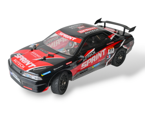 Радиоуправляемая машина для дрифта Remo Hobby RACING & DRIFT (черно-красная) 4WD 2.4G 1/14 RTR RH1411-NBR в Красноярске