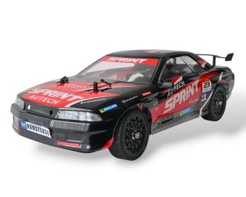 Радиоуправляемая машина для дрифта Remo Hobby RACING & DRIFT (черно-красная) 4WD 2.4G 1/14 RTR RH1411-NBR в Красноярске