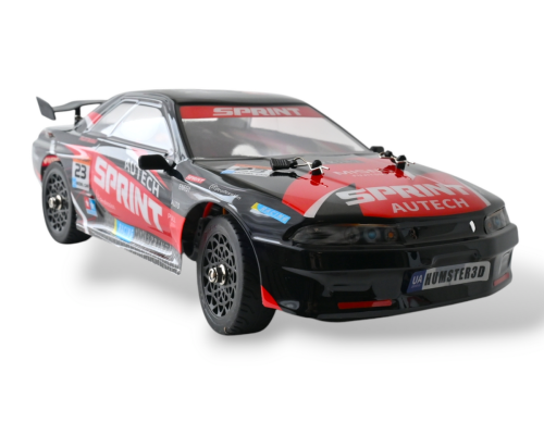Радиоуправляемая машина для дрифта Remo Hobby RACING & DRIFT (черно-красная) 4WD 2.4G 1/14 RTR RH1411-NBR в Красноярске