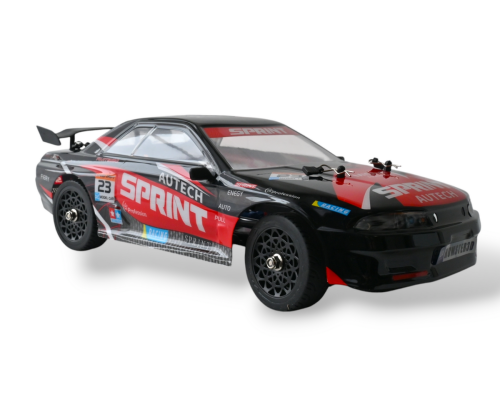 Радиоуправляемая машина для дрифта Remo Hobby RACING & DRIFT (черно-красная) 4WD 2.4G 1/14 RTR RH1411-NBR в Красноярске