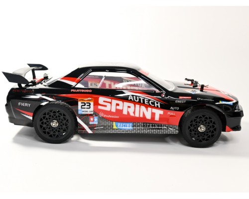 Радиоуправляемая машина для дрифта Remo Hobby RACING & DRIFT (черно-красная) 4WD 2.4G 1/14 RTR RH1411-NBR в Красноярске
